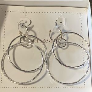 Stella & Dot Interlocking Hoops
